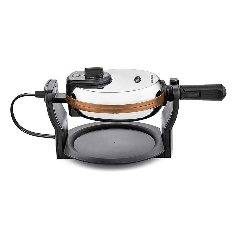 Sensio Bella Copper Titanium Rotating Belgian Waffle Maker & Reviews